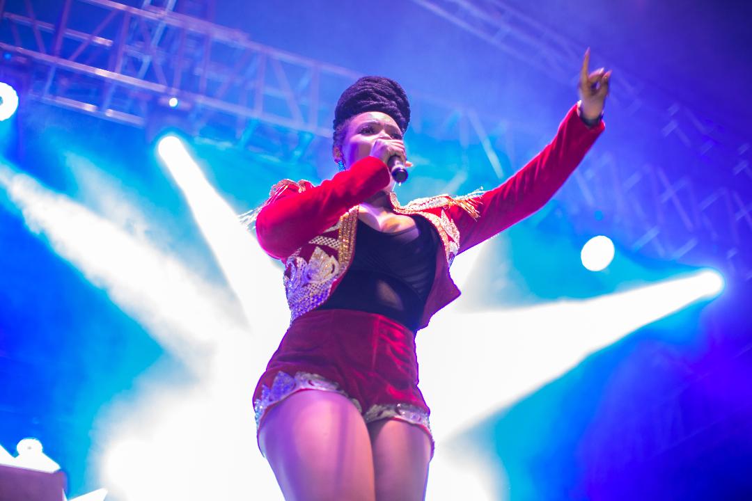 Yemi Alade thrills 10,000 in Addis Ababa, Ethiopia. (Effyzie Entertainment)