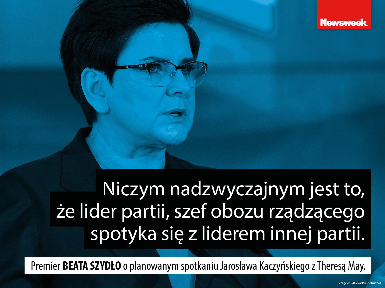 Beata Szydło PiS polityka Prawo i Sprawiedliwość