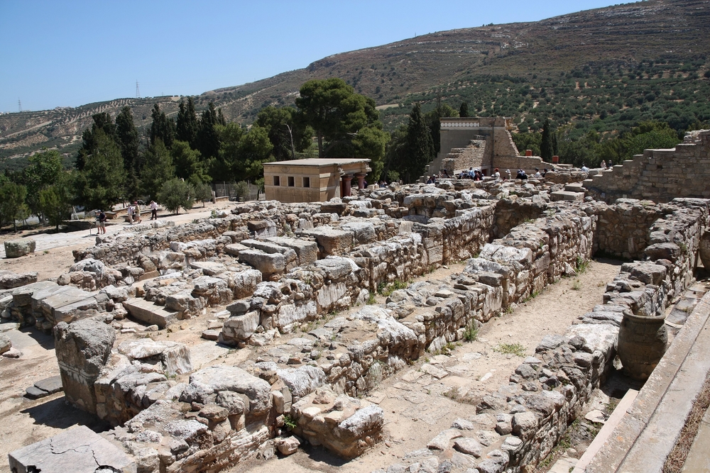 Minojski pałac Knossos, Kreta