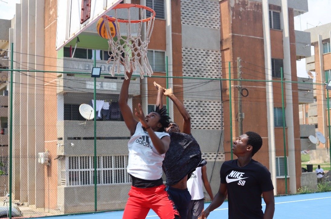Accra\'s budding basketball players showcase their talents at FIBA Impact 3x3 Basketball event