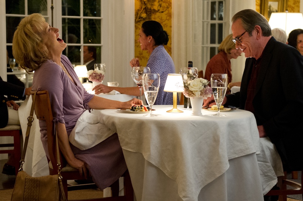 Meryl Streep i Tommy Lee Jones w filmie