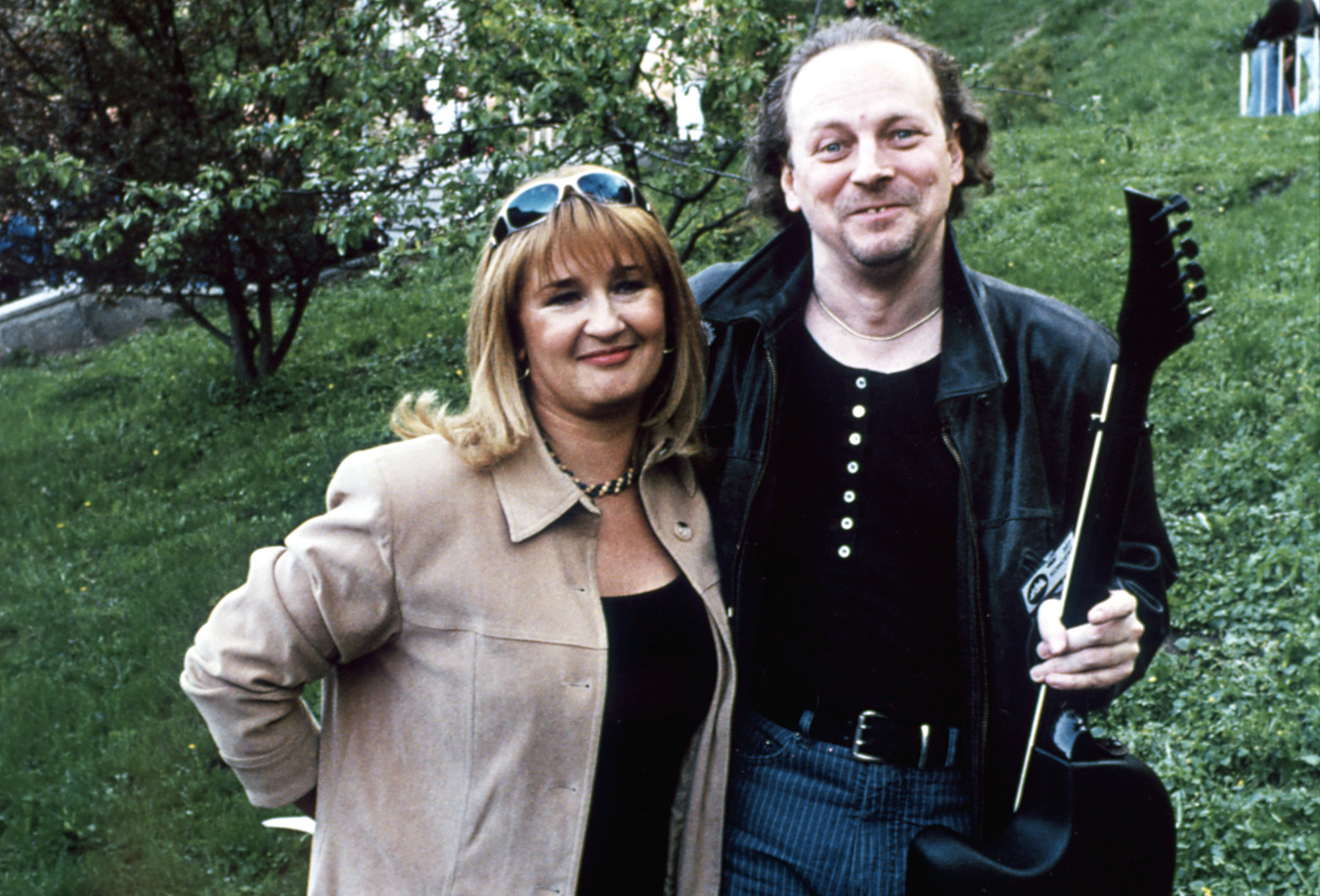 Jacek Skubikowski i Majka Jeżowska