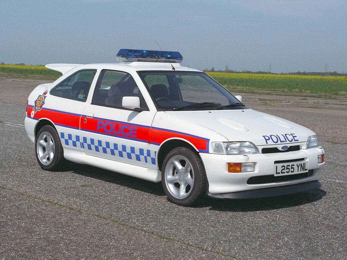 Radiowóz brytyjskiej policji