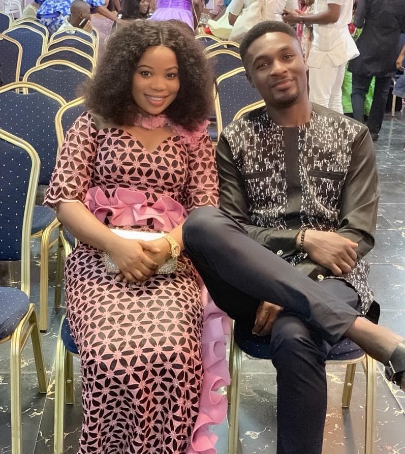 Adeniyi Johnson and Seyi Edun have been dating for a while now. They, however, sparked off break up rumours back in 2018, a report Seyi denied. [Instagram/AdeniyiJohnson]