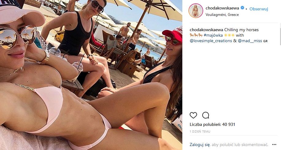 Ewa Chodakowska wypoczywała w Grecji zażywając kąpieli słonecznych