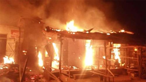 2 die in fire at Korle-Bu Police barracks