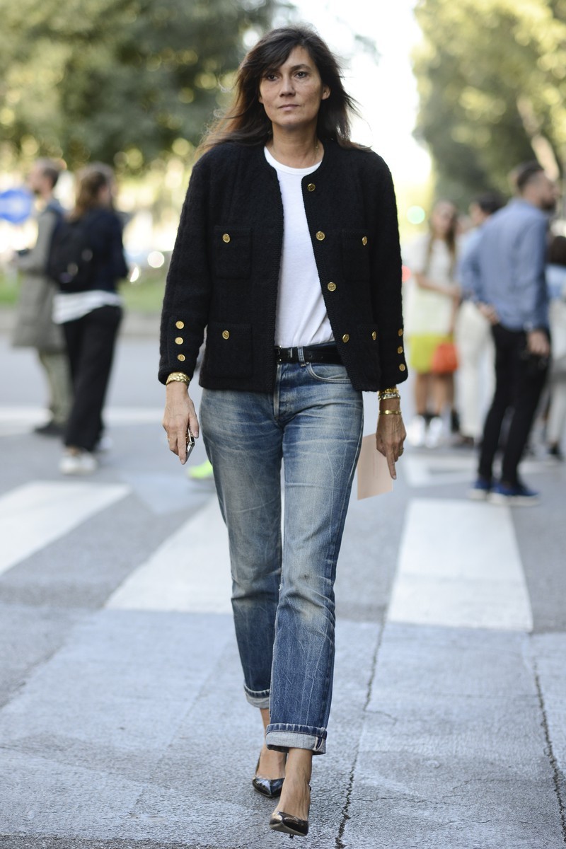 Klasyka w stylu szefowej "Vogue" Paris