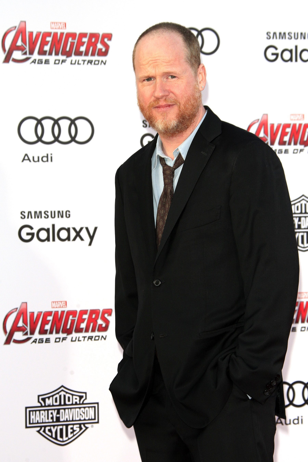 Joss Whedon na premierze filmu