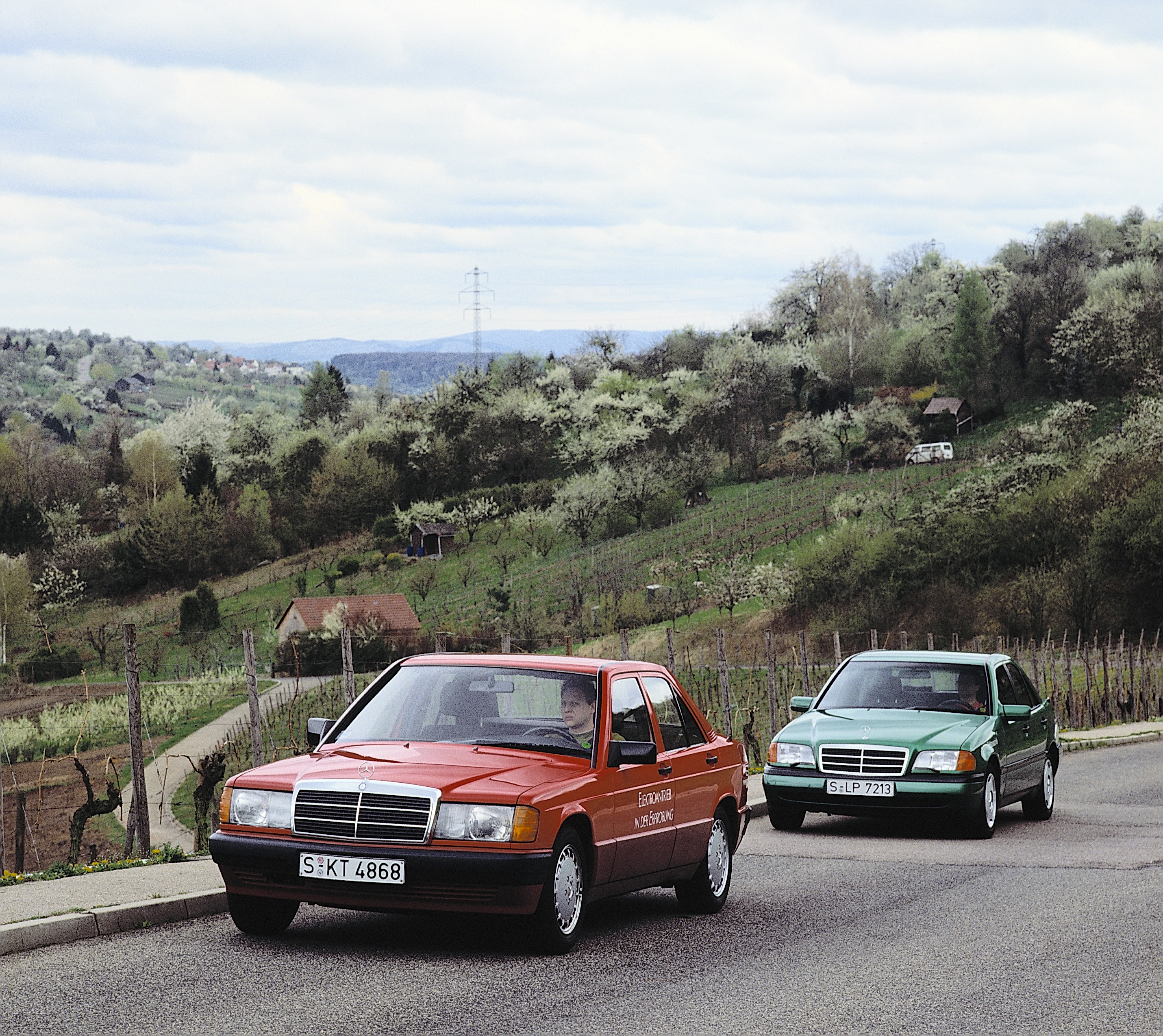 Elektryczne mercedesy