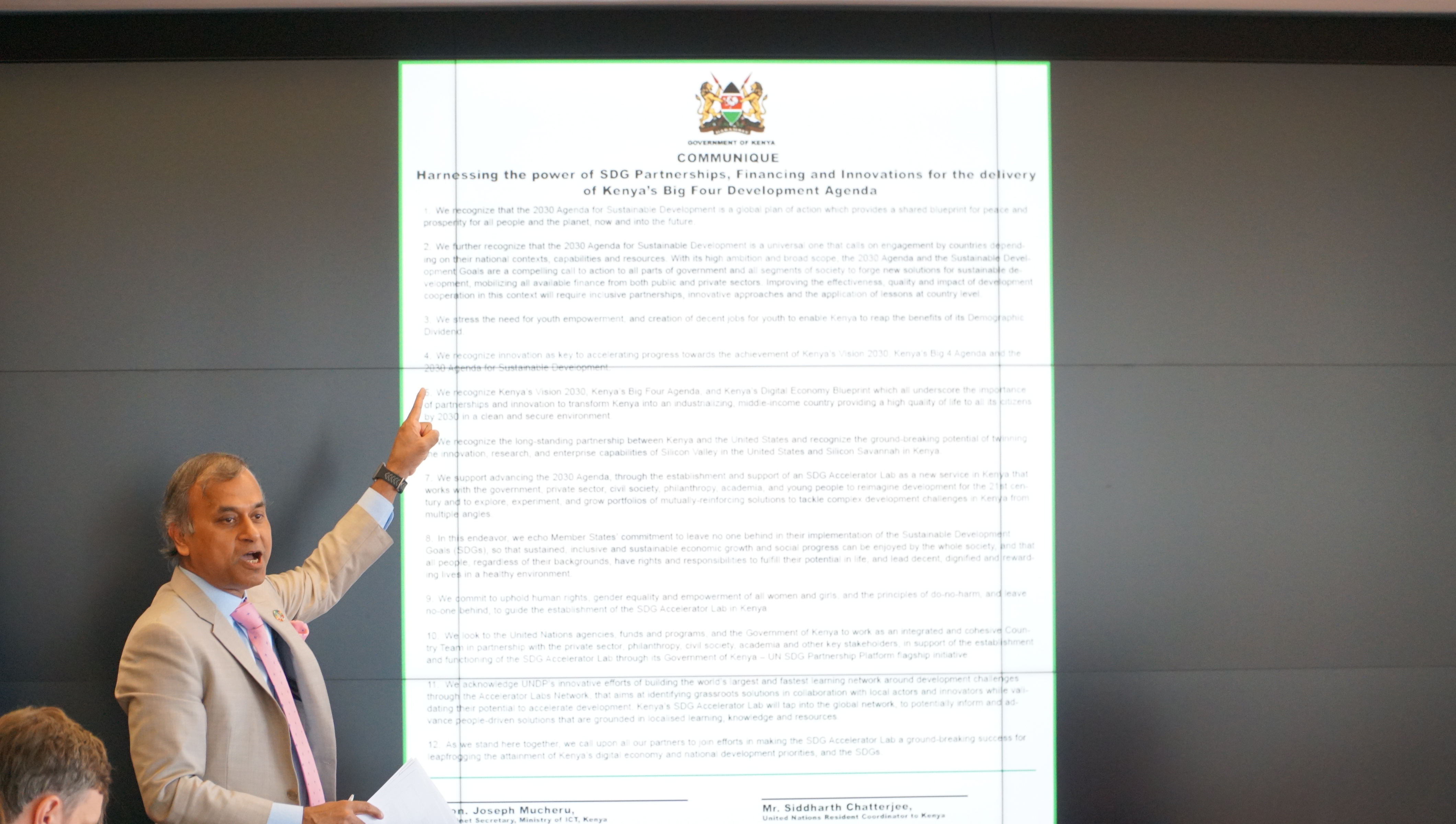 In collaboration with local actors including the Private Sector and the Academia, the Lab will endeavour in identifying and harnessing homegrown solutions with the aim of bringing them to scale.