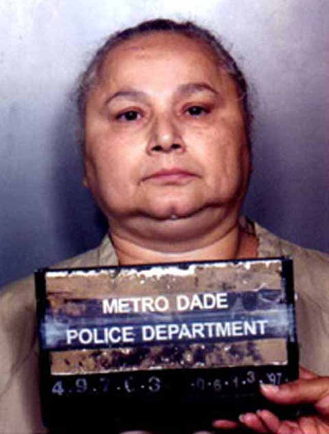 Griselda Blanco. Zdjęcie z kartoteki policji w Miami.