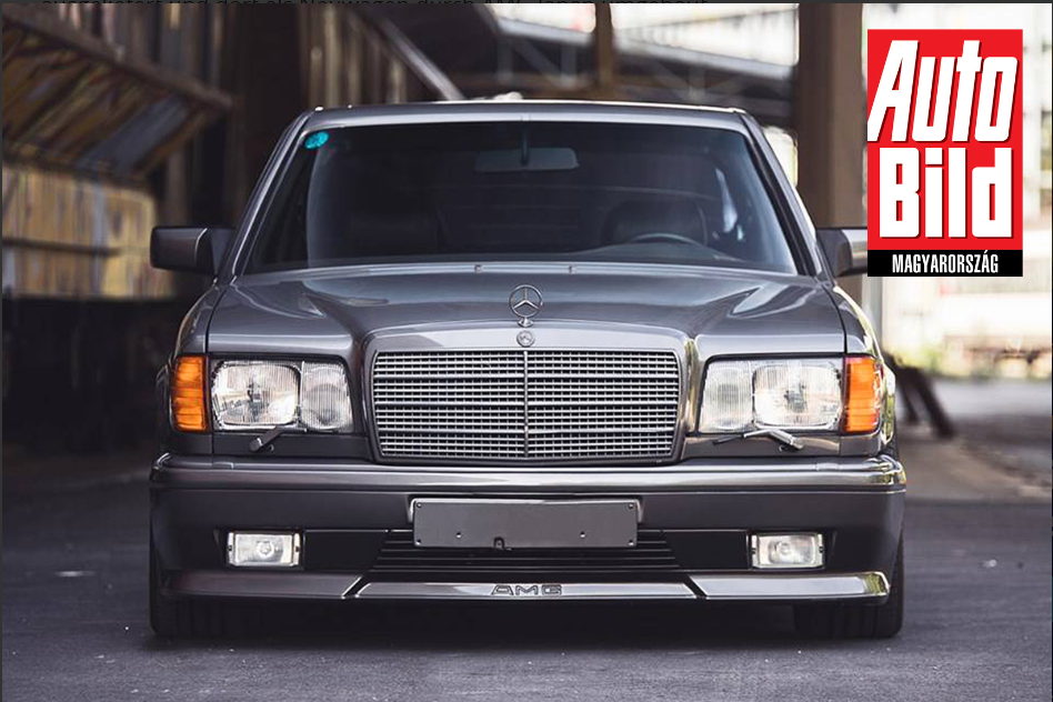 A tipikus főnök-autó árverésen: Mercedes 560 SEL AMG 6.0
