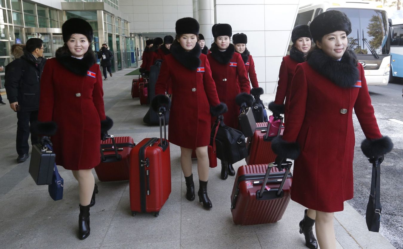 Cheerleaderki z Korei Północnej