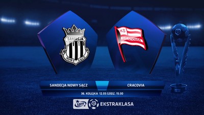 Sandecja - Cracovia (0:1): zobacz skrót meczu