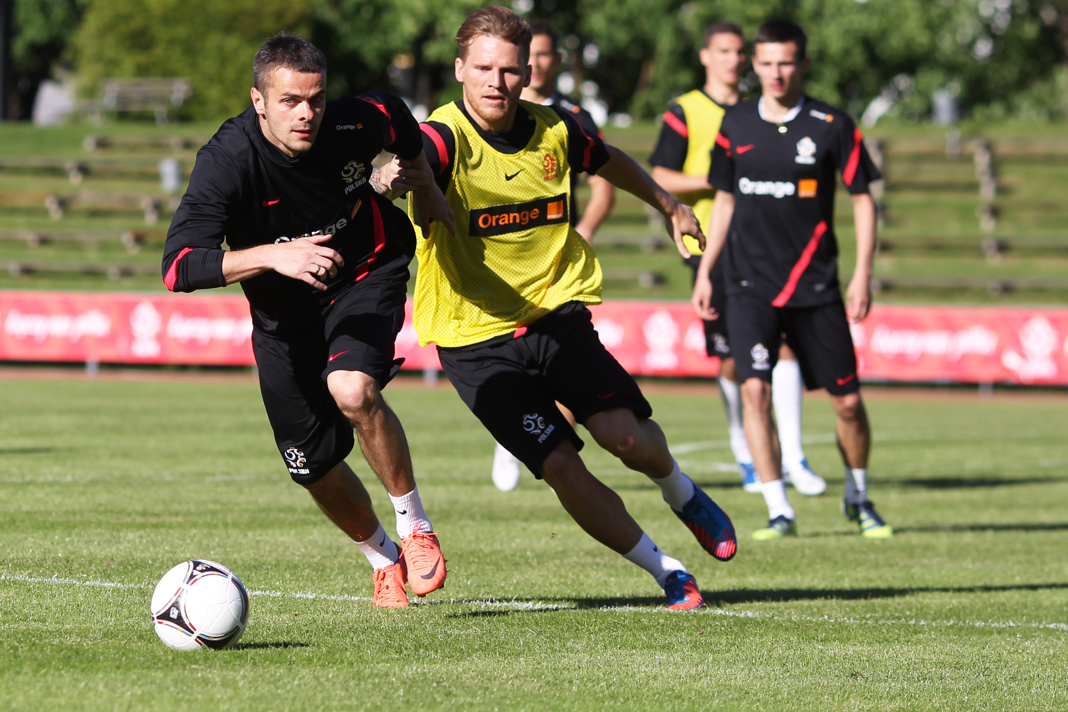 Trening reprezentacji Polski na zgrupowaniu w Lienz