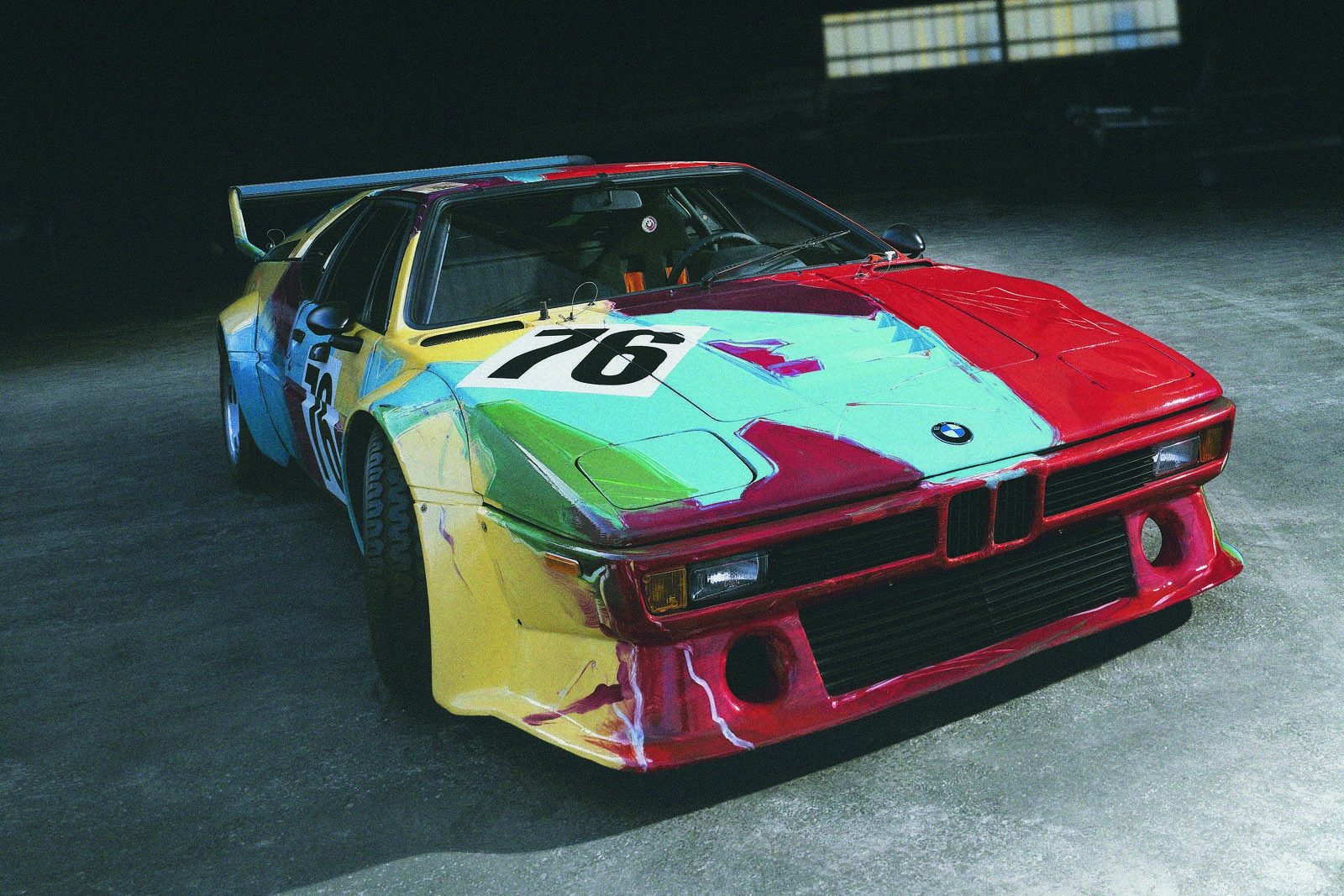 BMW M1 pomalowany przez Andiego Warhola