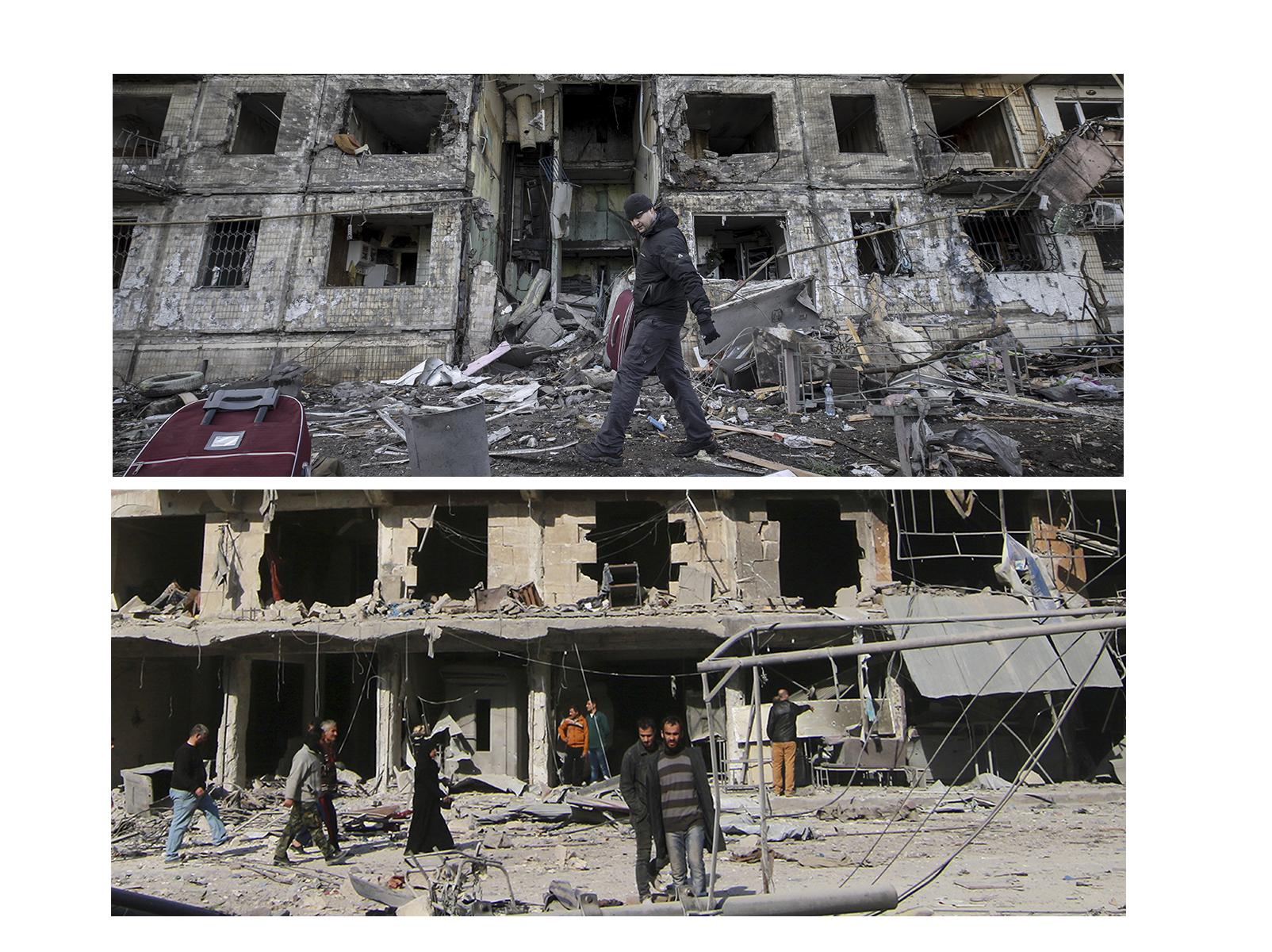 Ukrajna Szíria hasonlóság combók