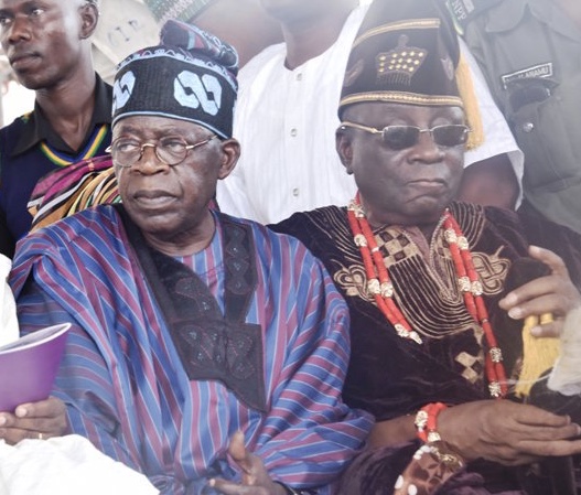 Tinubu eulogises Oba Akiolu on 17th coronation anniversary | Pulse Nigeria