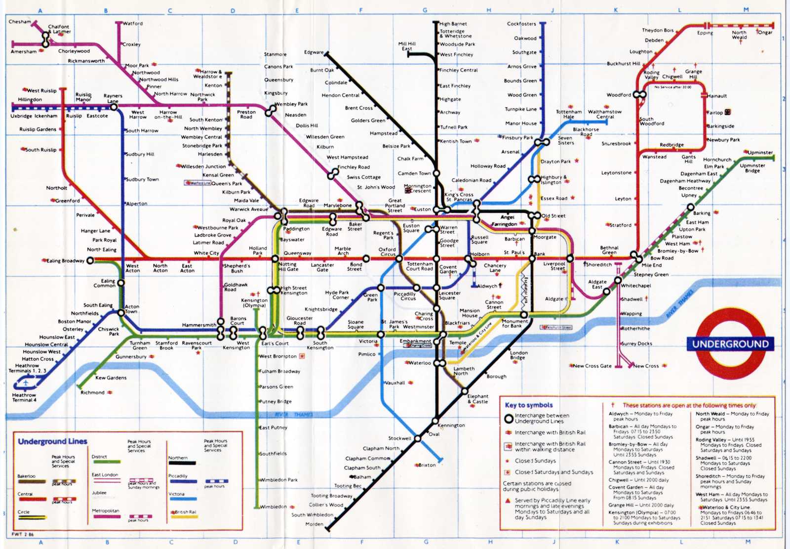 Metro w Londynie