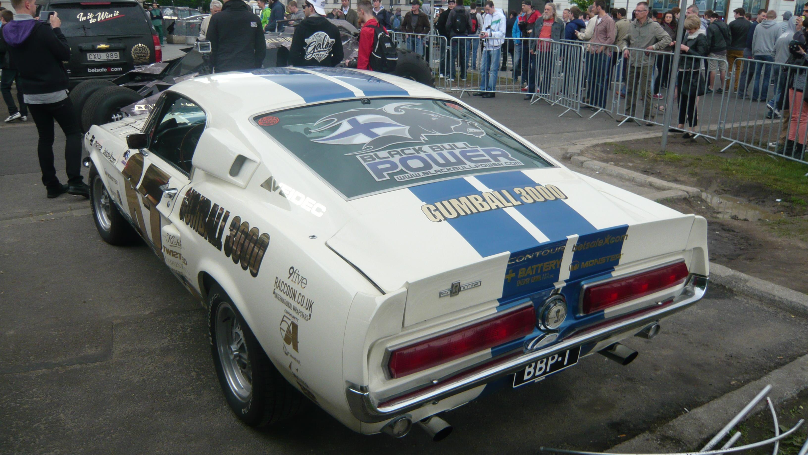 Gumball7 Shelby Mustang GT500 1
