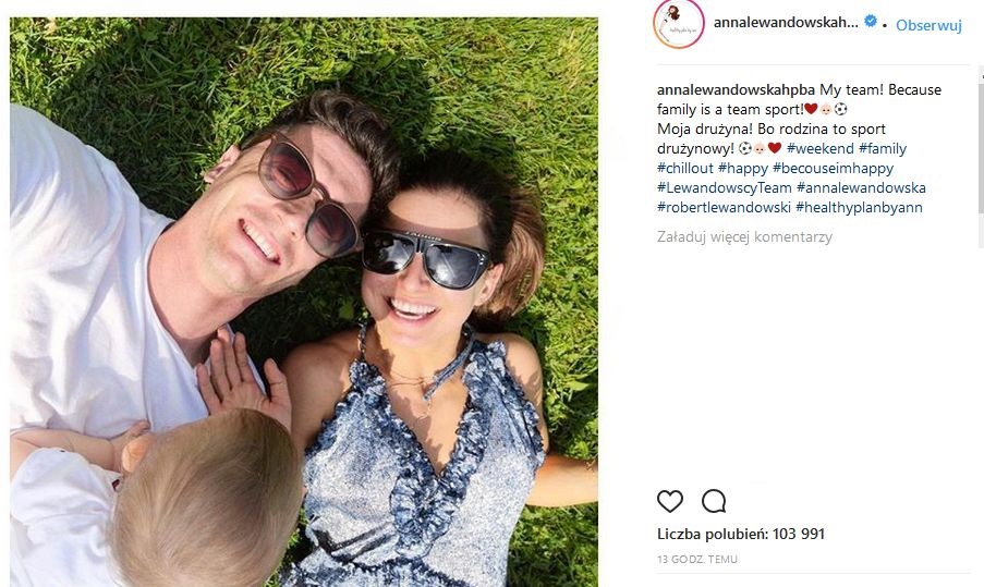 Ania i Robert Lewandowscy spędzili majówkę z córeczką Klarą, która właśnie obchodziła swoje pierwsze urodziny
