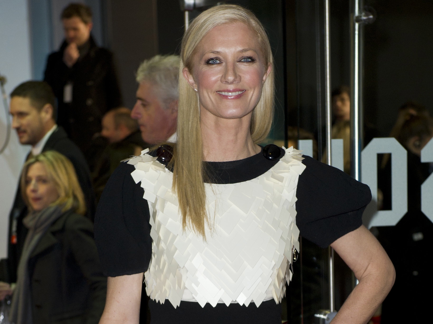 Joely Richardson na londyńskiej premierze