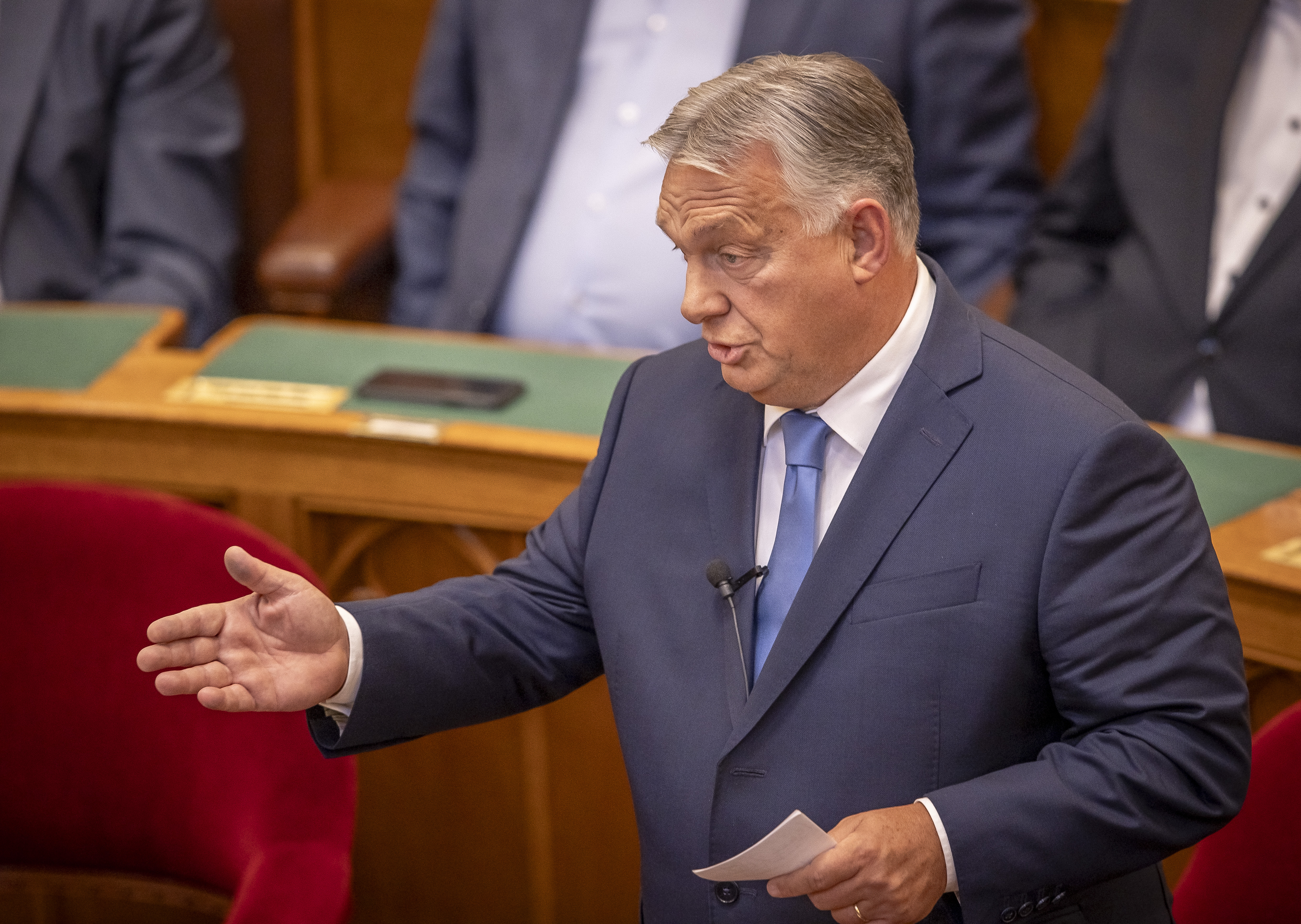 Orbán Viktor: Ma olyan harcokat kell vívni az Európai Unióval, amelyek nem segítik Magyarország fejlődését