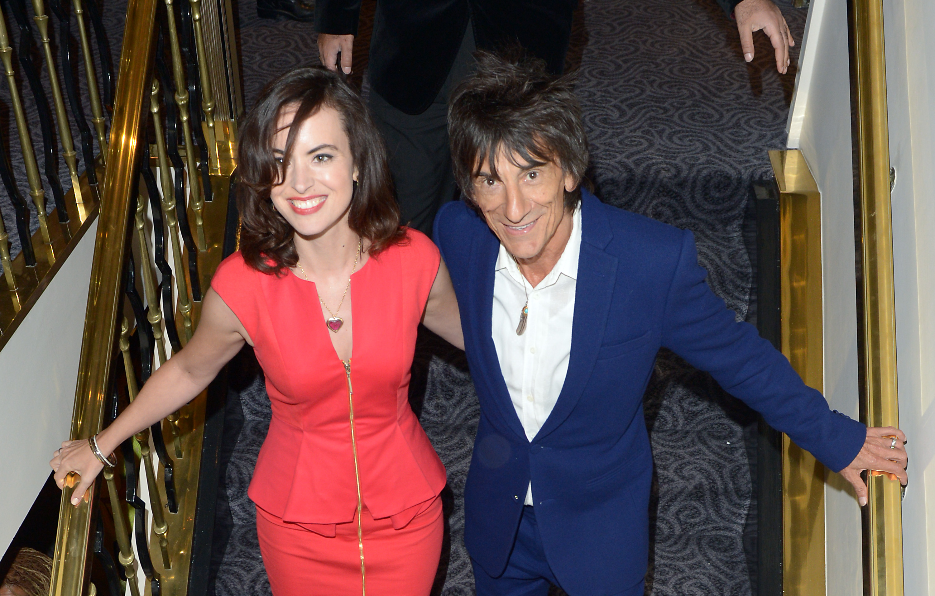 Ronnie Wood i Sally Humphries
