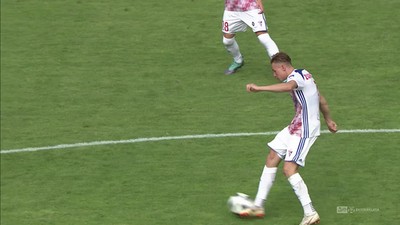 Górnik Z. - Korona (1:0): Rok temu w IV lidze, dziś z golem w Europie i lidze. Miodowy miesiąc Daniela Smugi. Świetna akcja Górnika!