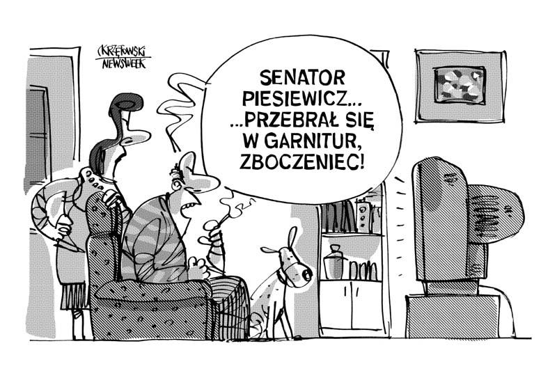 Przebrał się, zboczeniec