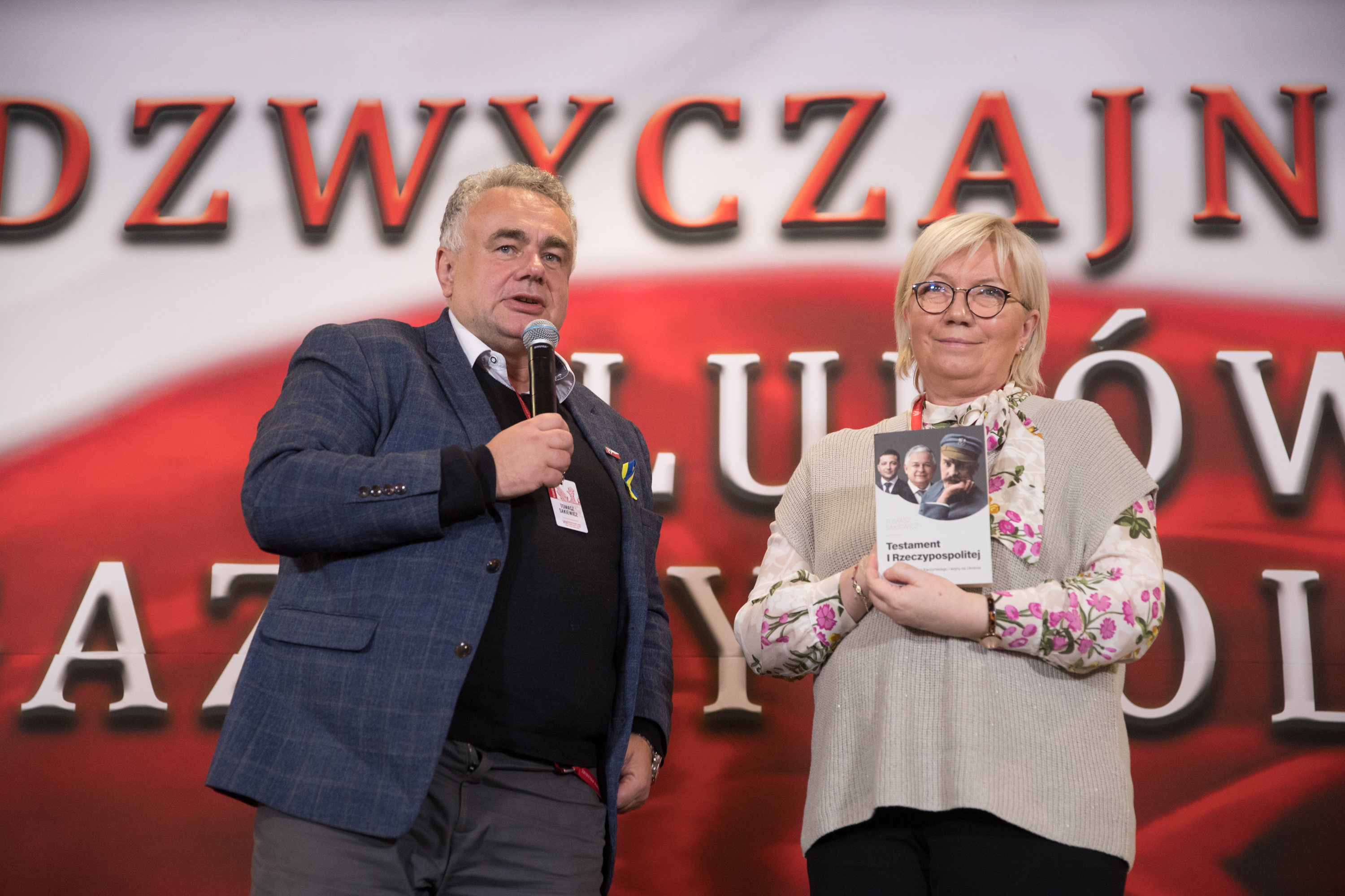 Julia Przyłębska z redaktorem naczelnym 