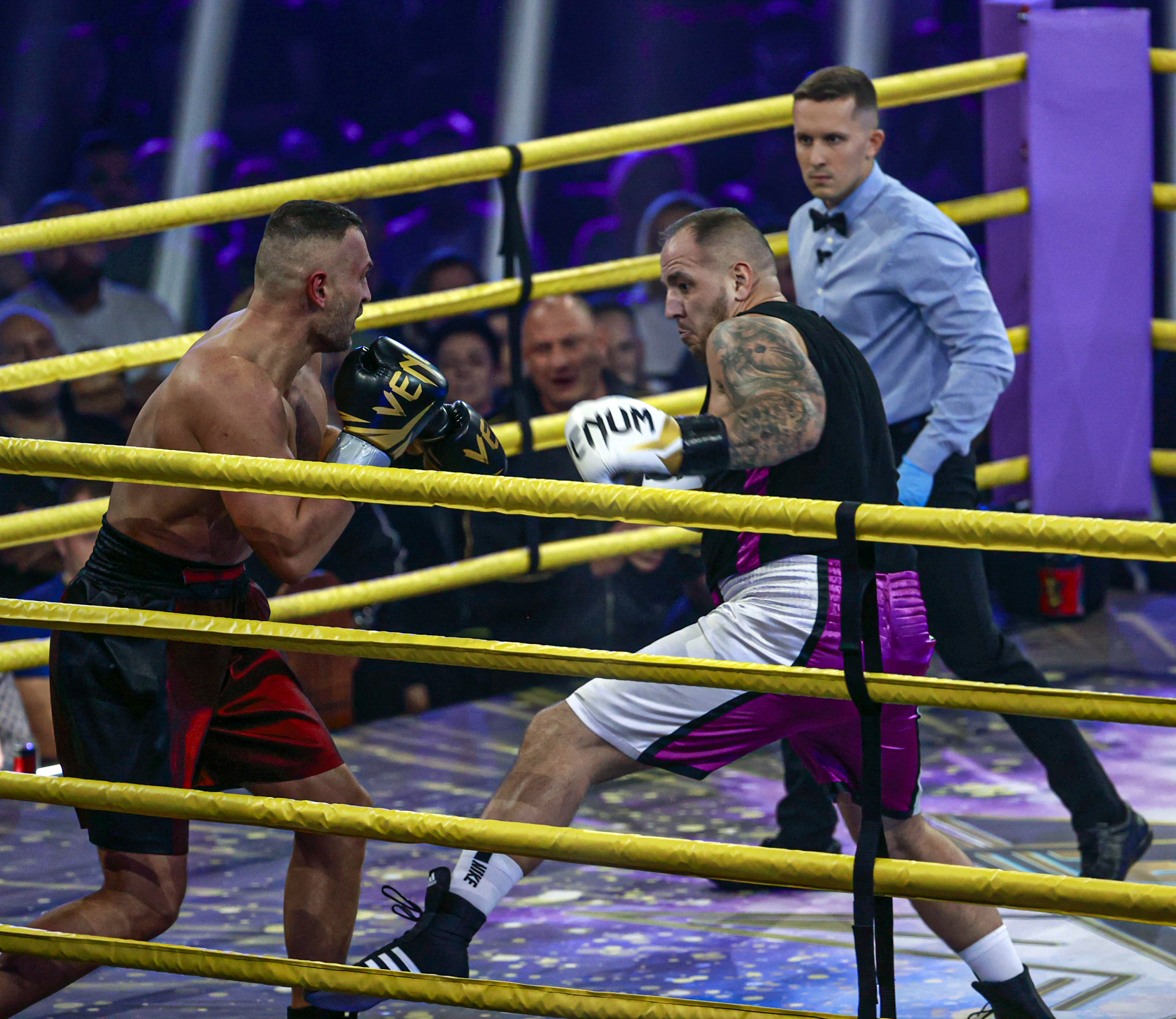 "Próbáltam kiütni Fecsót" - Curtis veresége után megszólalt a Blikknek, ezért ért véget idő előtt a Sztárbox csúcsmeccse