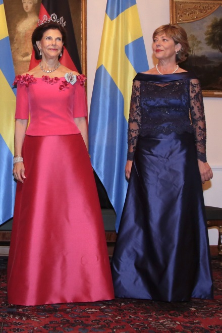 Królowa Sylwia i Daniela Schadt
