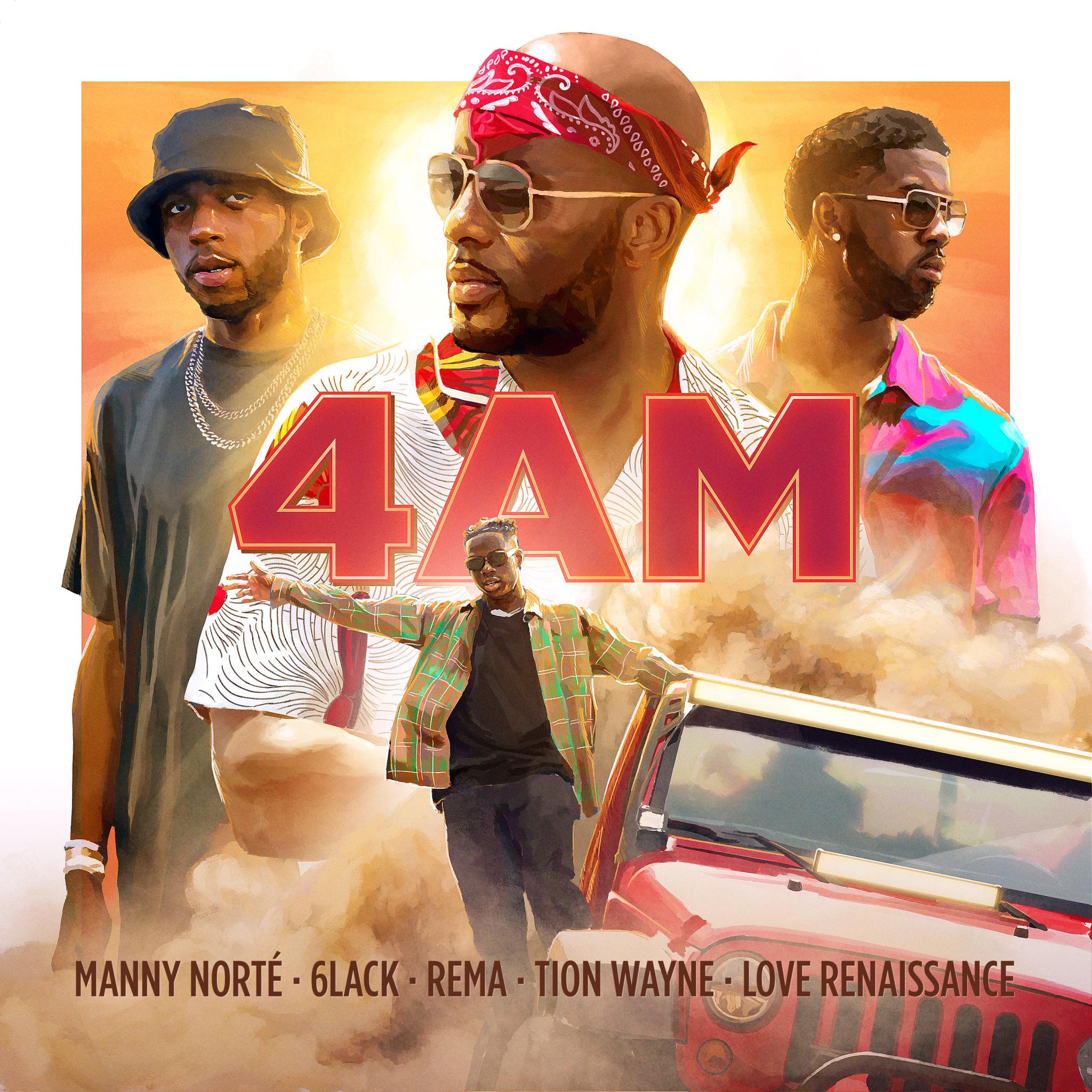 LVRN’s 6lack features on Manny Norte’s hot new track, “4am”, alongside Rema & Tion Wayne