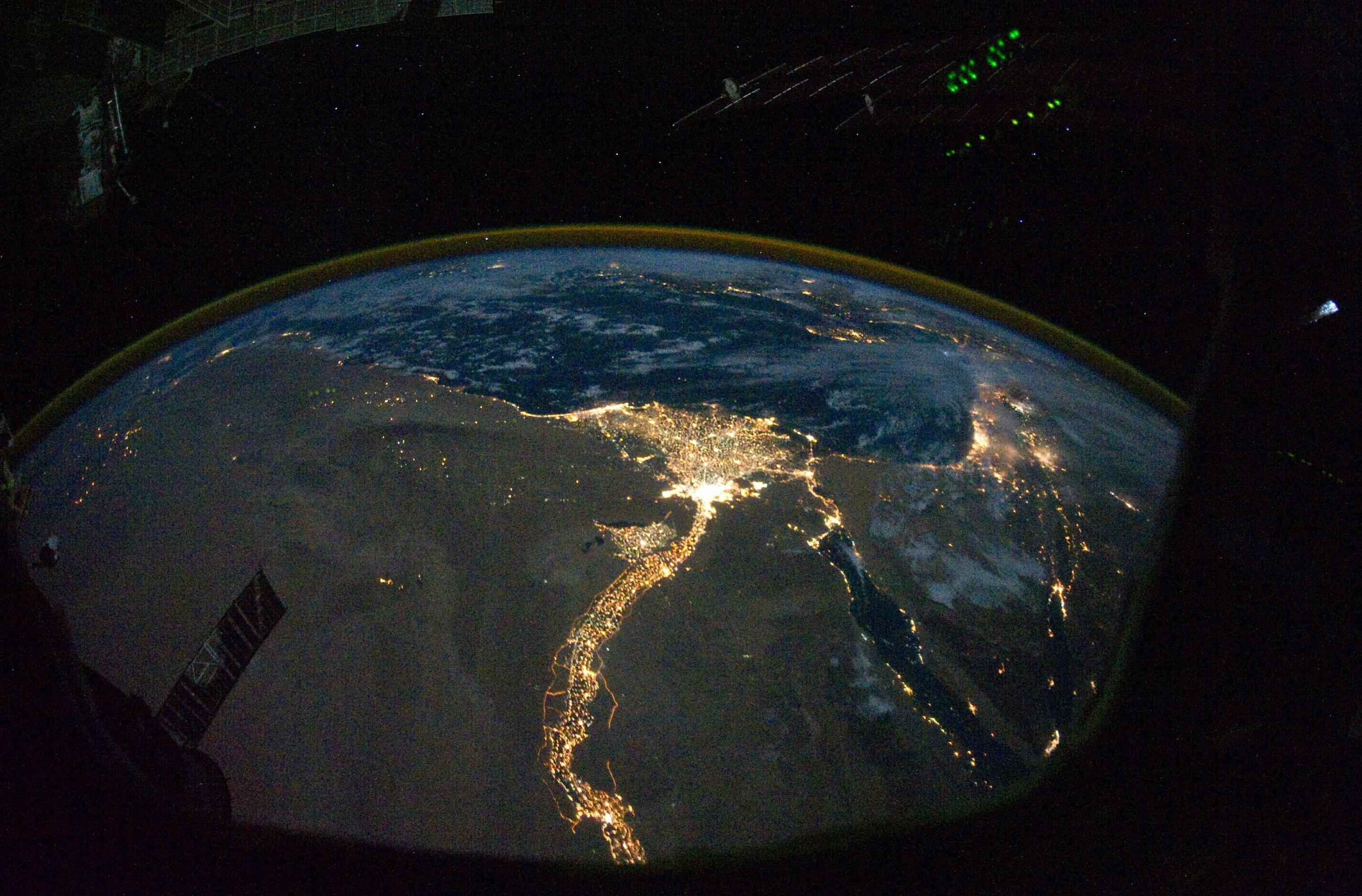 Kari Aleksandria Nil Egipt NASA kosmos