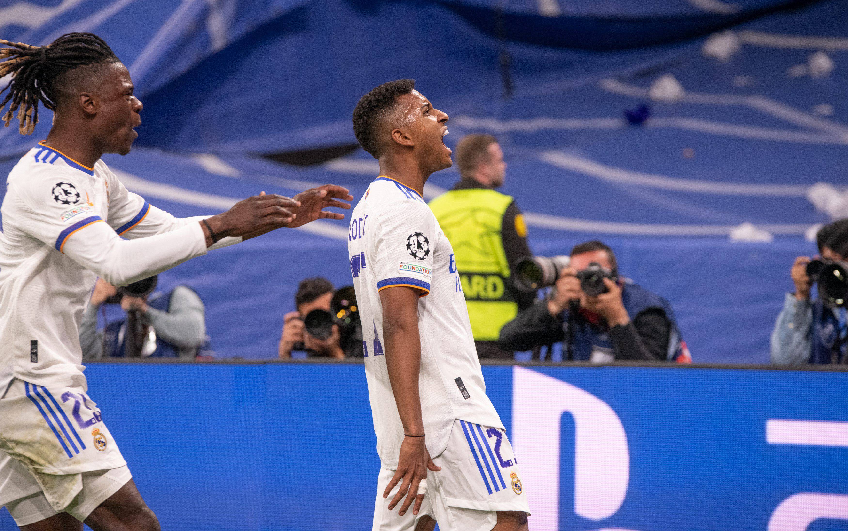 A quickfire brace from Rodrygo was enough to force the game into extra time