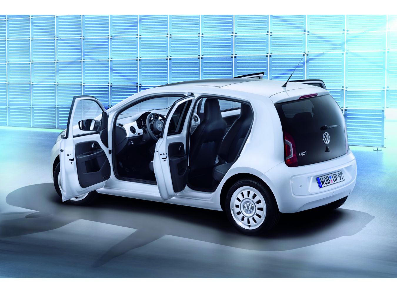 VW up! na liście opcji ma funkcję awaryjnego hamowania w ruchu miejskim