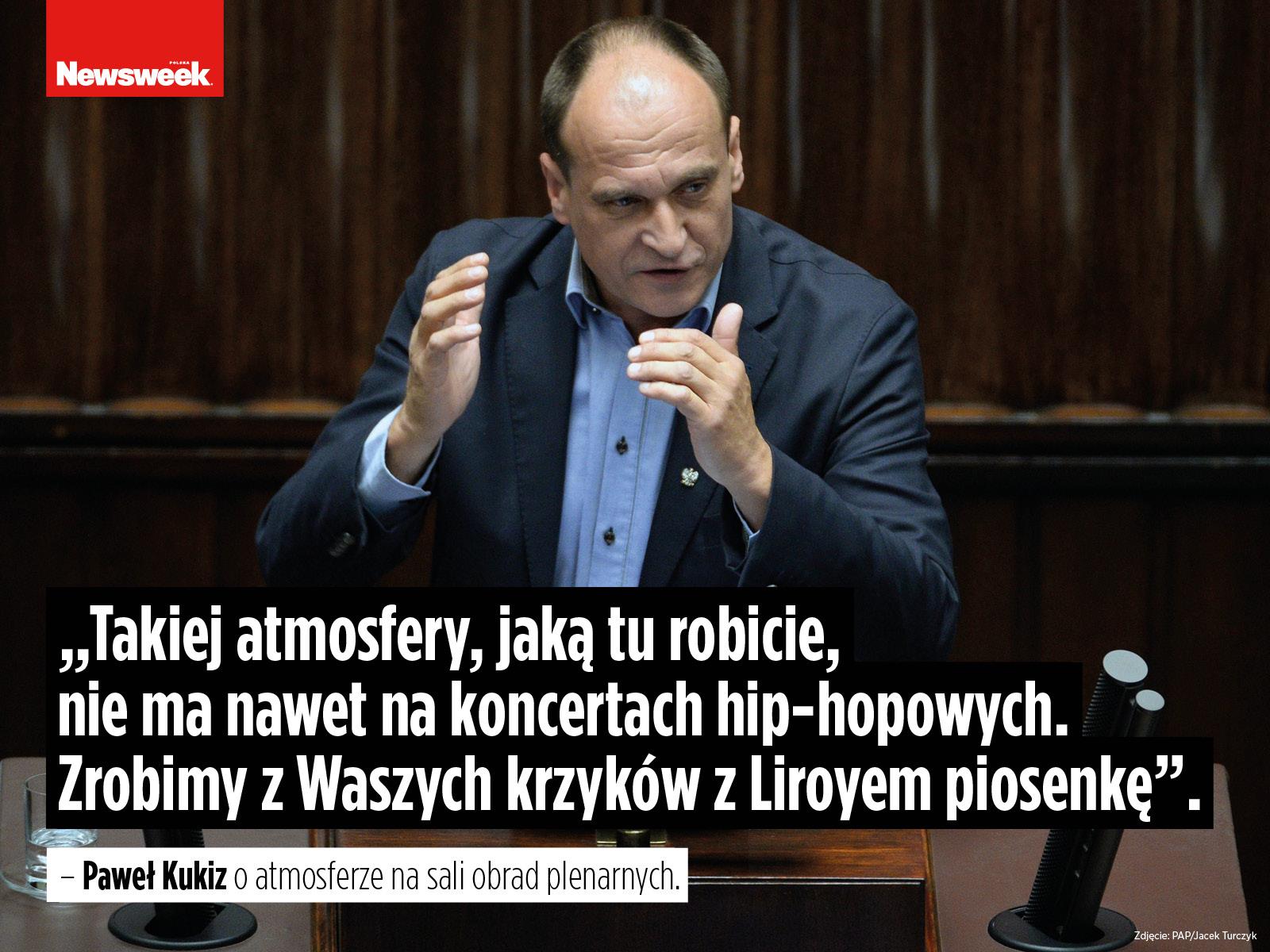 Paweł Kukiz Ruch Kukiz'15 polityka Sejm
