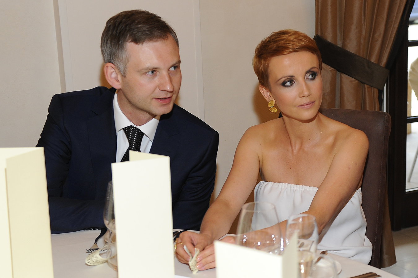 Katarzyna Zielińska i Wojciech Domański
