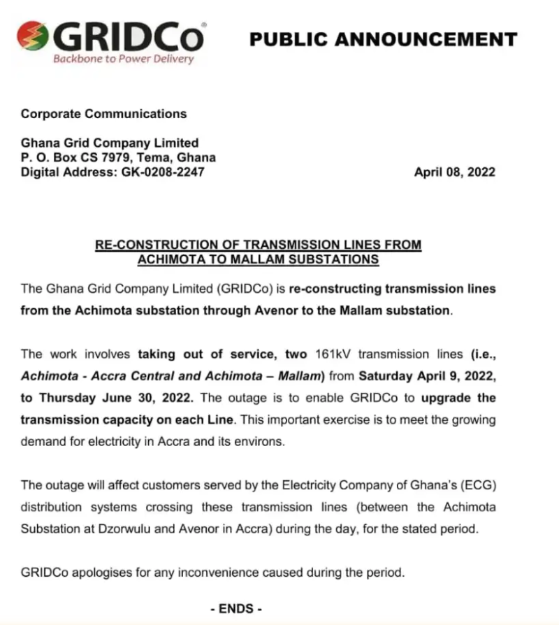 GRIDCO statement