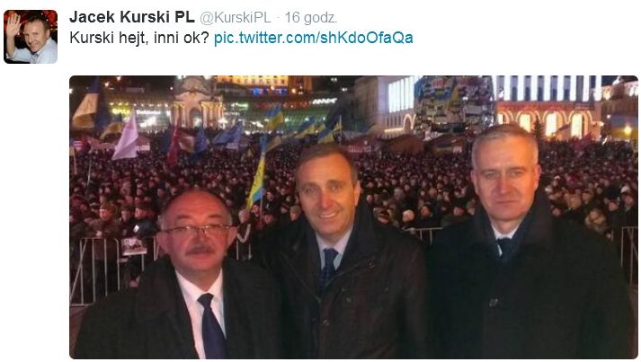 Zdjęcie z profilu Jacka Kurskiego