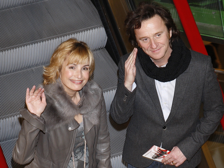 Joanna Brodzik i Paweł Wilczak