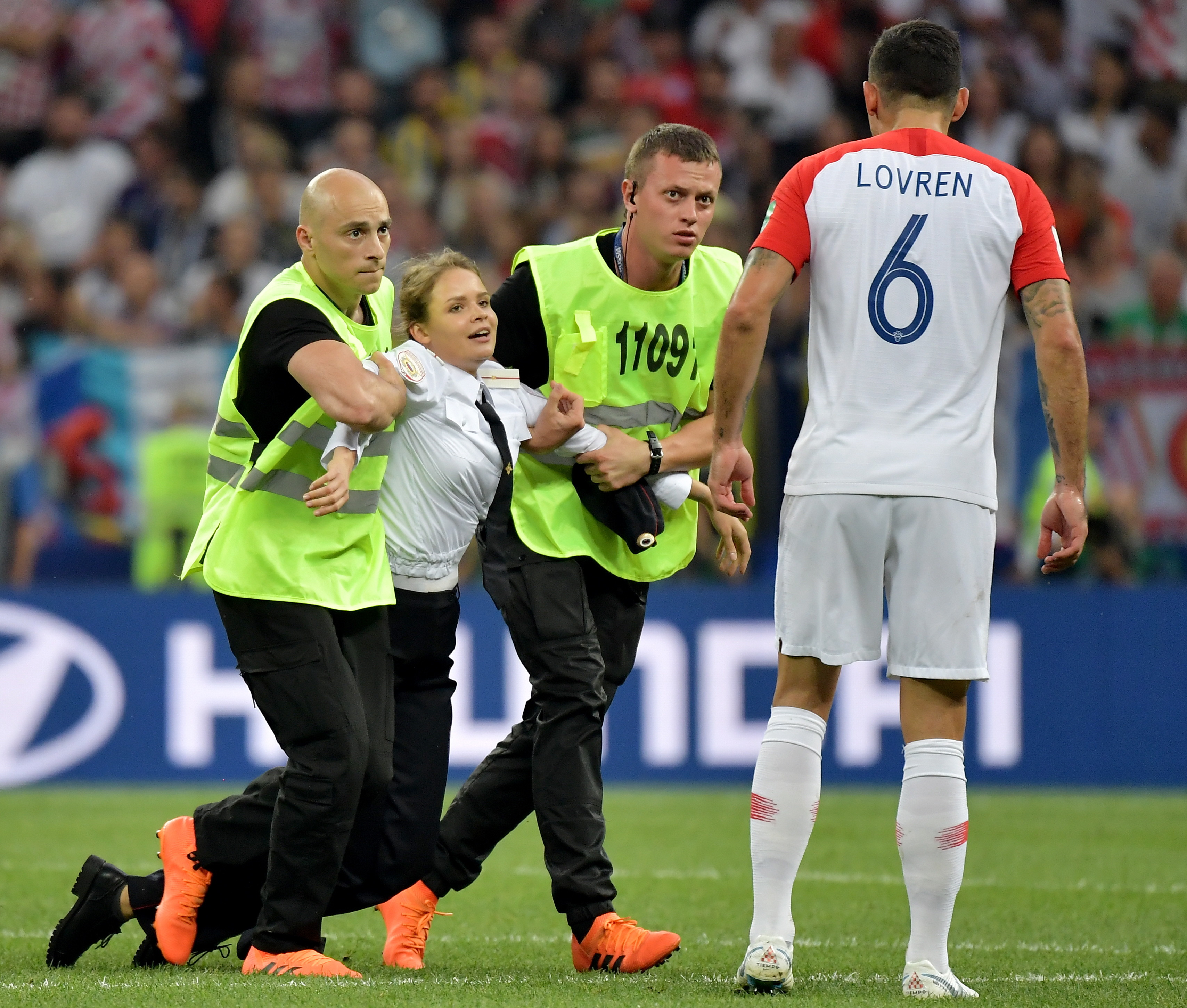 Aktywistki z Pussy Riot przerwały finał mundialu w Rosji. To Putinowi na pewno się nie spodobało