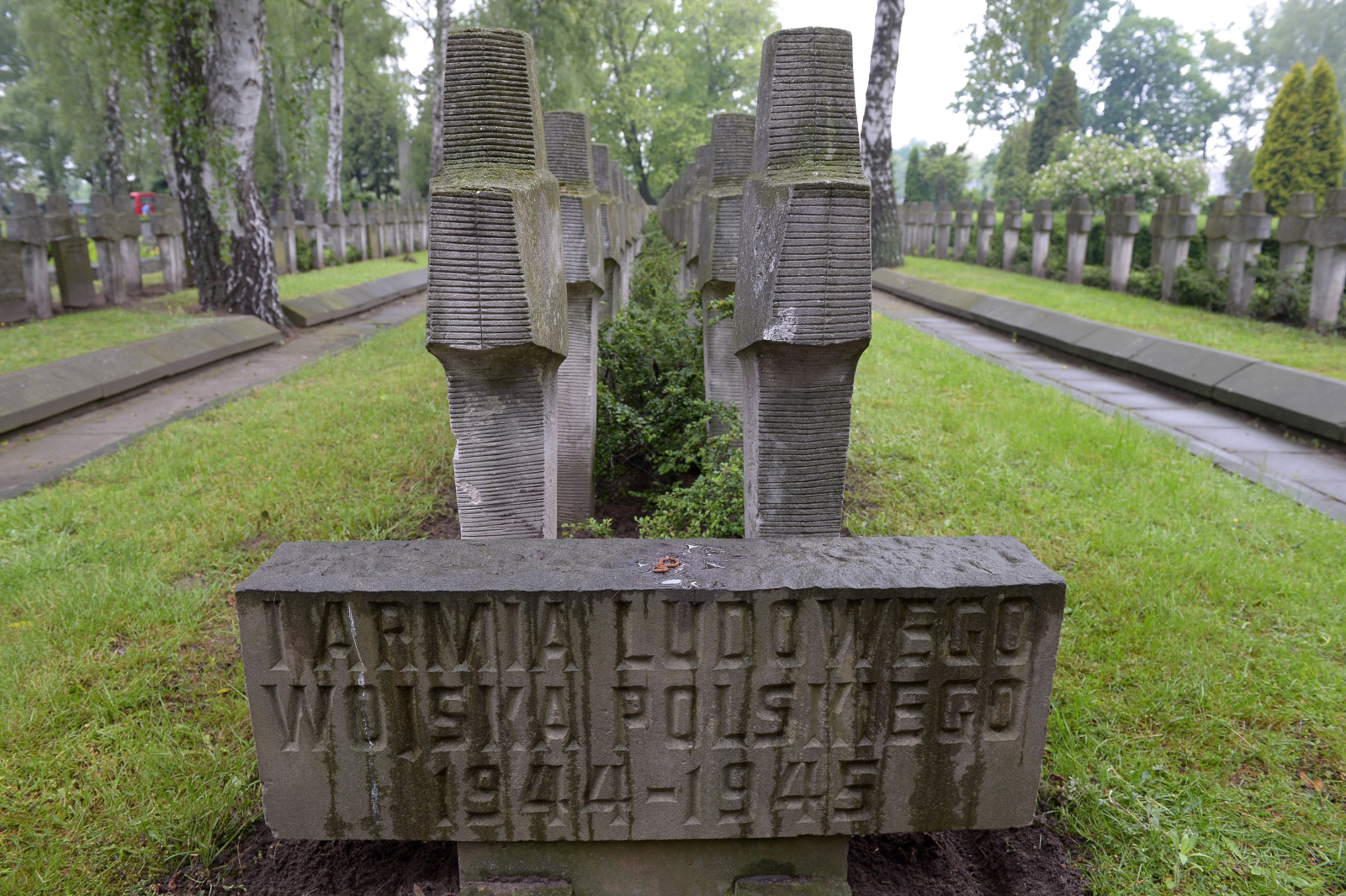 Kwatera żołnierzy I Armii Ludowego Wojska Polskiego - tutaj zostanie pochowany generał Jaruzelski