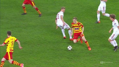Jagiellonia - Górnik Z. (1:2): Świderski trafia na pocieszenie. Fenomenalne uderzenie z dystansu!