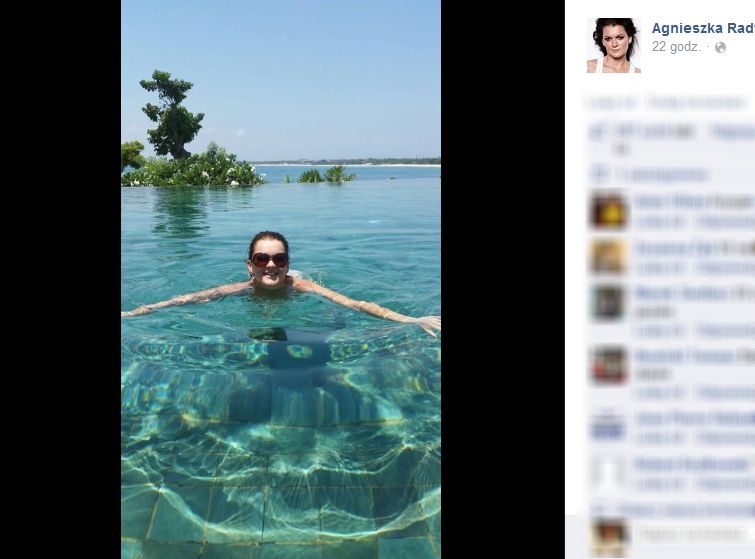 Tak Agnieszka Radwańska odpoczywa po cięzkim sezonie