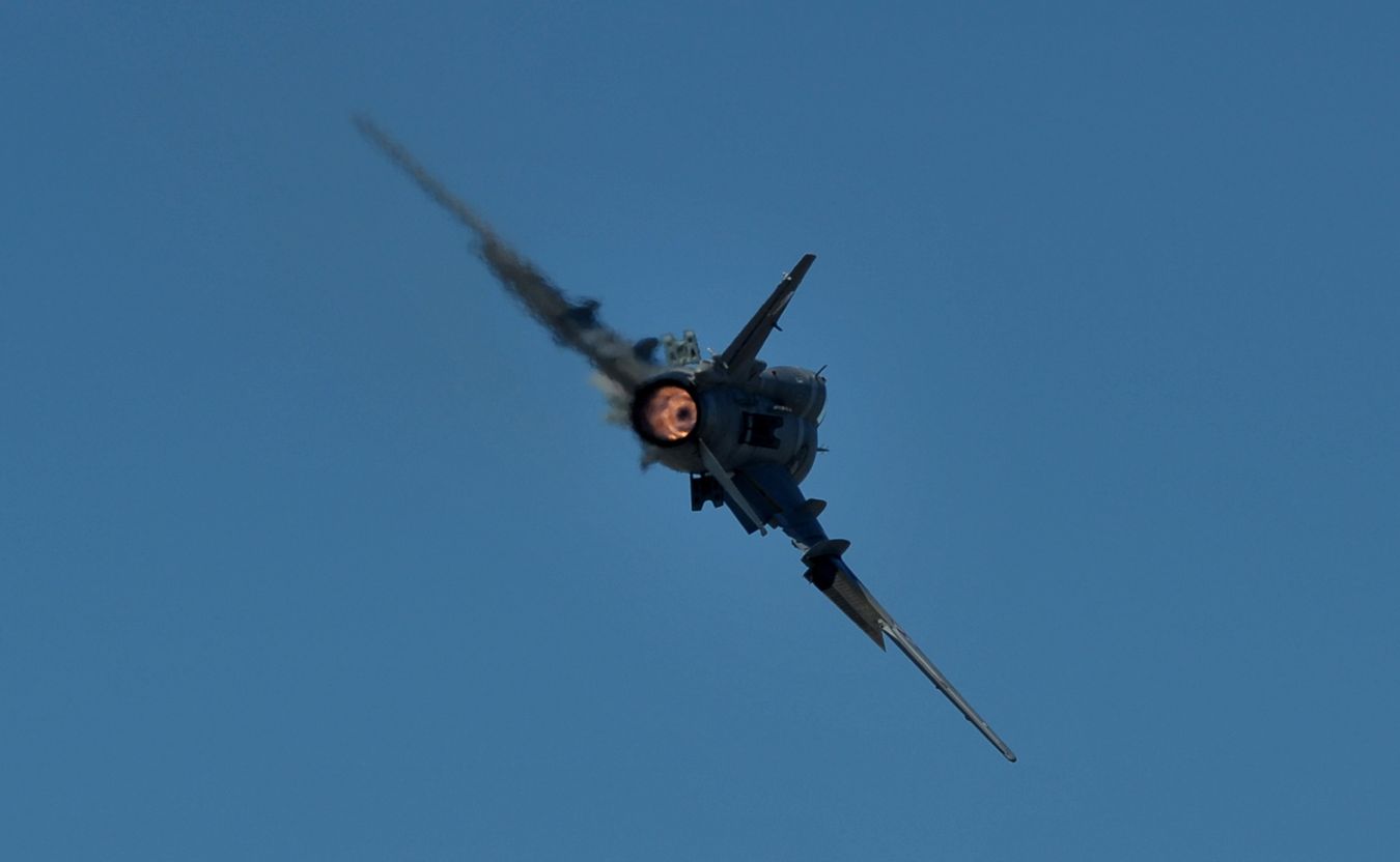 Samolot polskich sił powietrznych Su-22