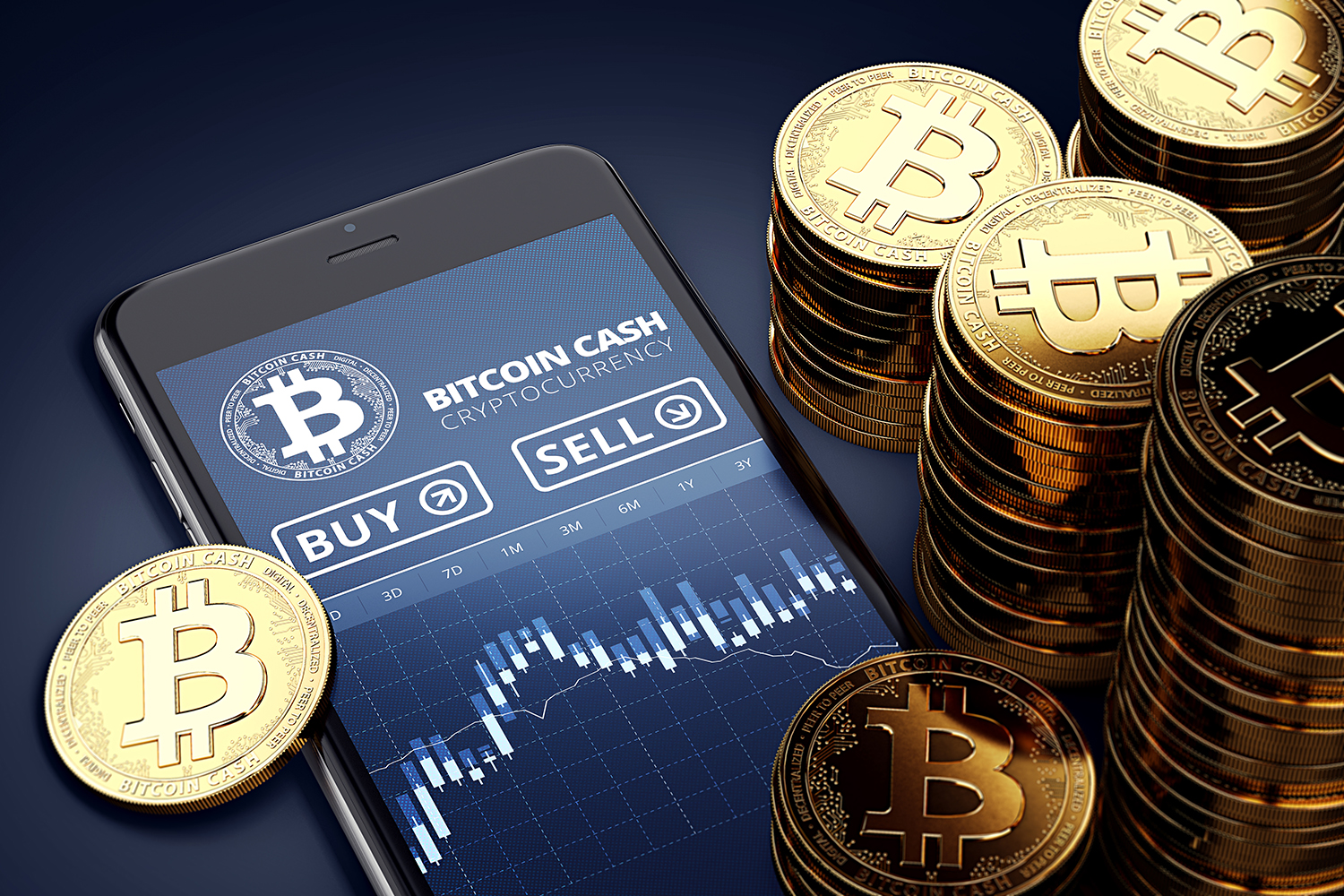 Dizajn letaka za ulaganje u bitcoin