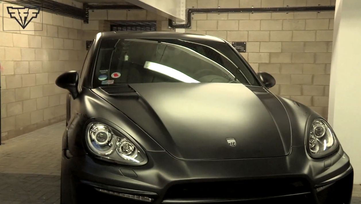 Porsche cayenne Wojciecha Szczęsnego