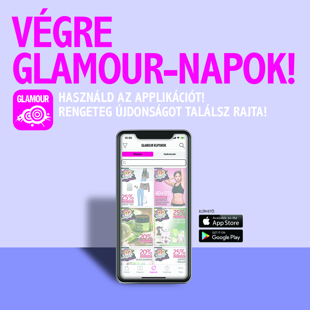 Itt vannak a Glamour napok: használja az ingyenes appot - Blikk